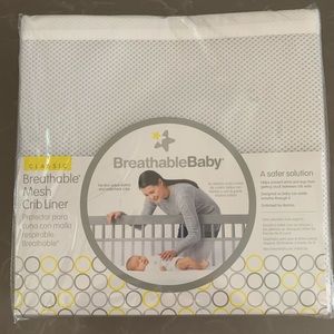 Breathable Mesh crib liner NWT never opened